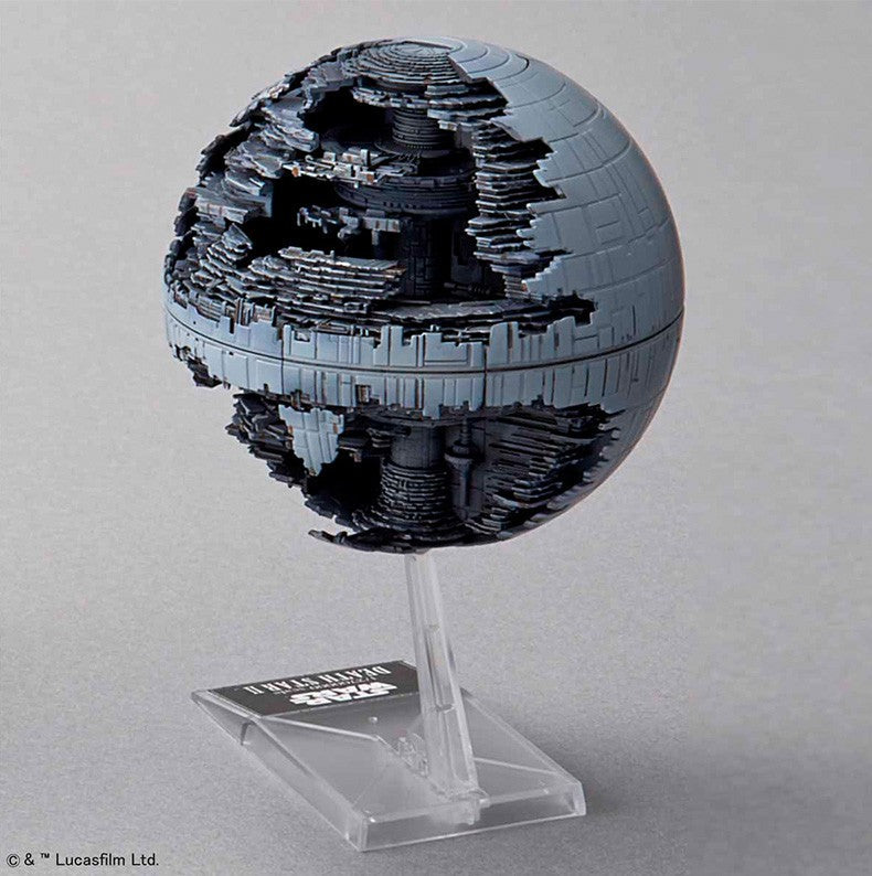 Bandai assembly model Star Wars 1/2700000 Death Star 2 u0026 1/14500 Star Destroyer