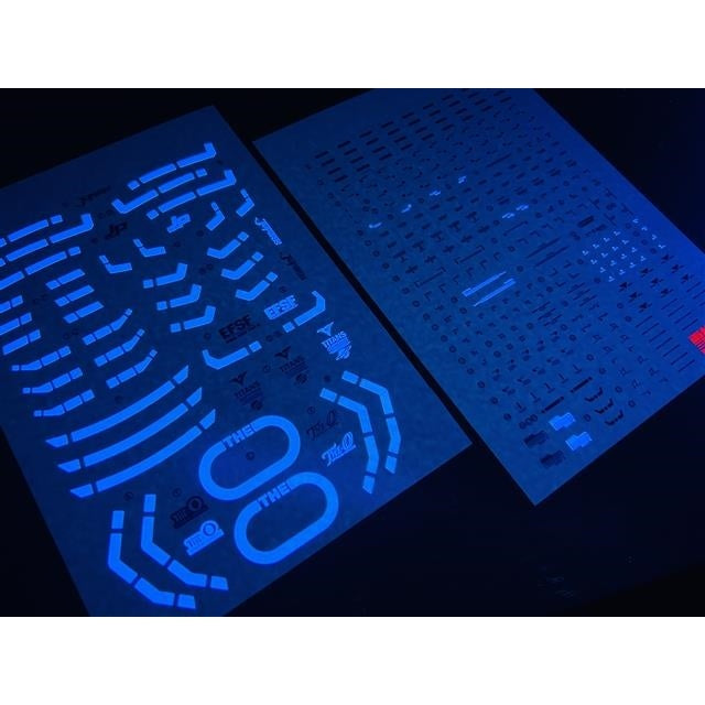 Xueyan Water Slide Decal For MG 22 1/100 The o Fluorescence