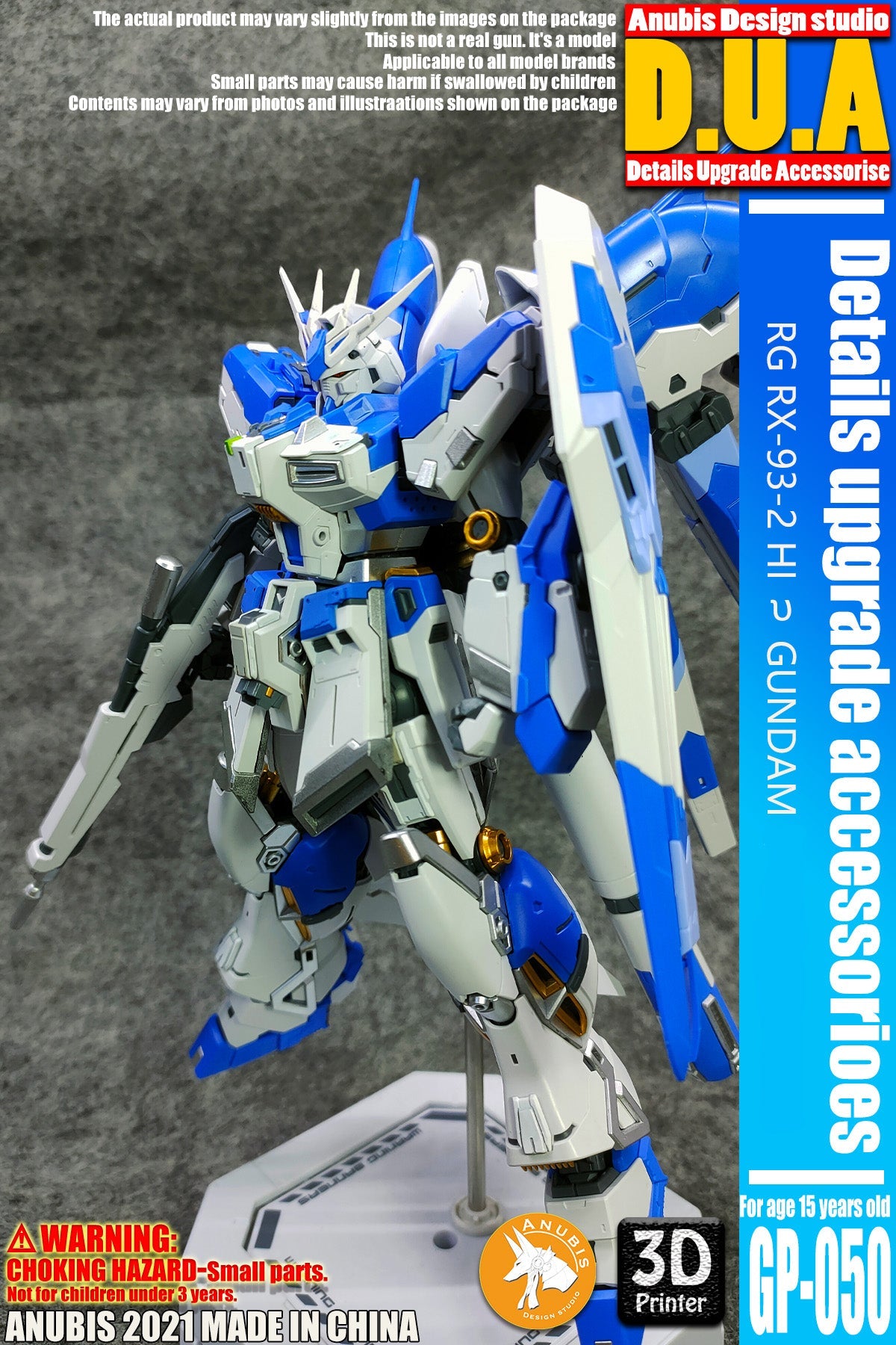 ANUBIS GP050 upgrade parts for RG RX-93-2 Hi nu gundam Hi-v Free gift antenna