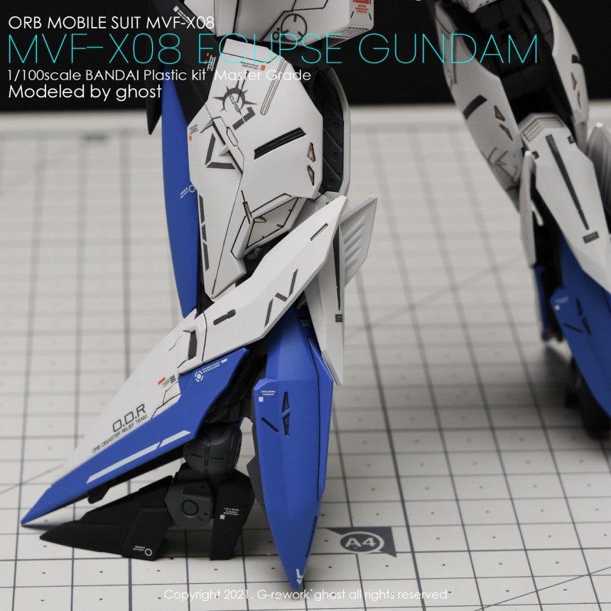 YAN Water Slide Decal For GHOST MG Eclipse SEED MSV Gundam