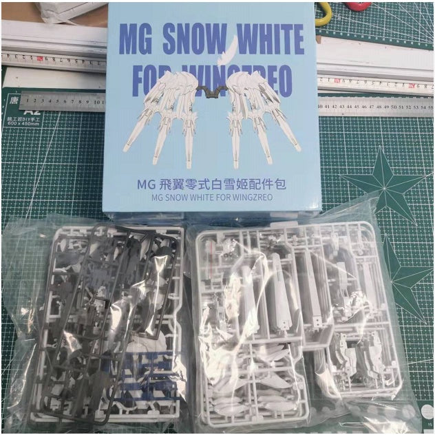 EW Snow White FOR MG Wing ZERO (BANDAI DABAN MODEL HEART)