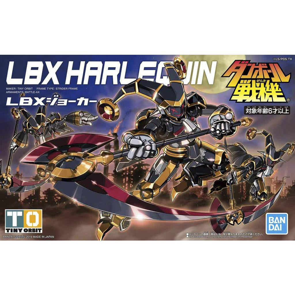 Bandai Carton Fighter LBX 001 Achilles 02 Diku 03 Female Ninja 04 Destruction King 05 Hunter