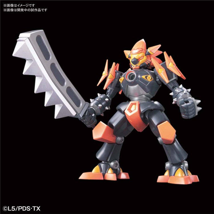 Bandai Carton Fighter LBX 001 Achilles 02 Diku 03 Female Ninja 04 Destruction King 05 Hunter