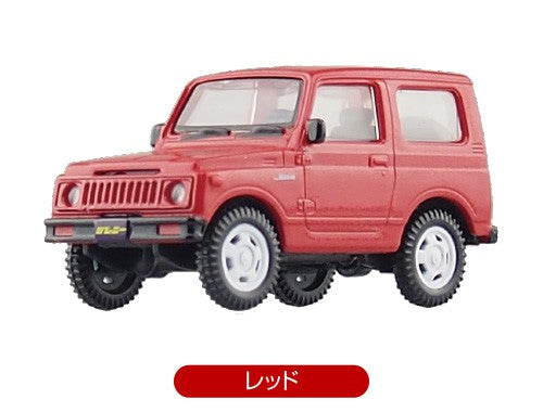 AOSHIMA Gashapon Mini Car Model SUZUKI JIMNY Off-road Vehicle SJ30 JB64