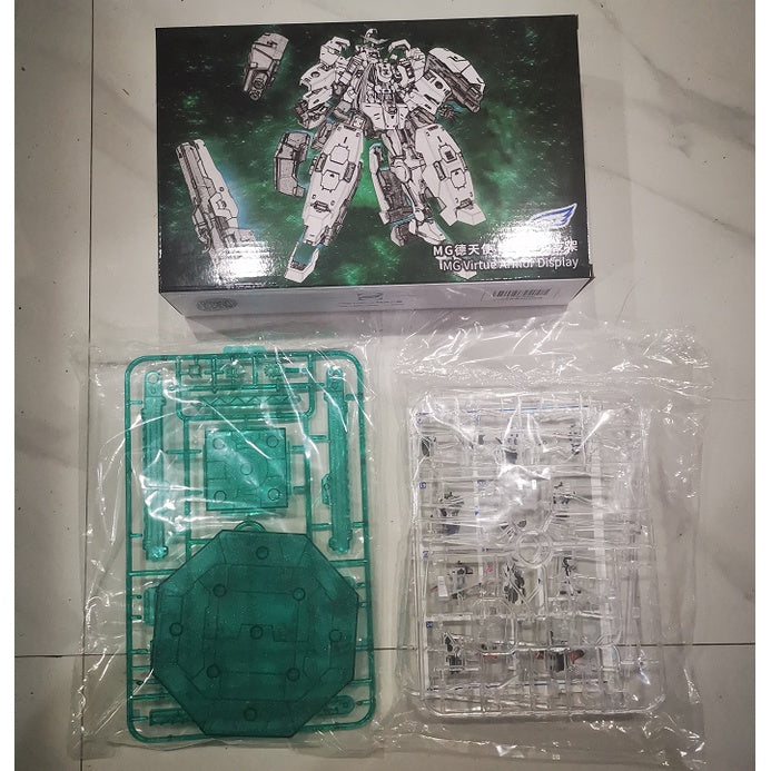 EW Armor Display For MG 1/100 Virtue Gundam Free Decal Stand