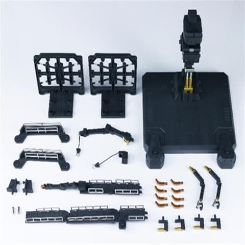 CW EW RG 1/144 NU System Base Funnel Weapon Rack Projection Lamp