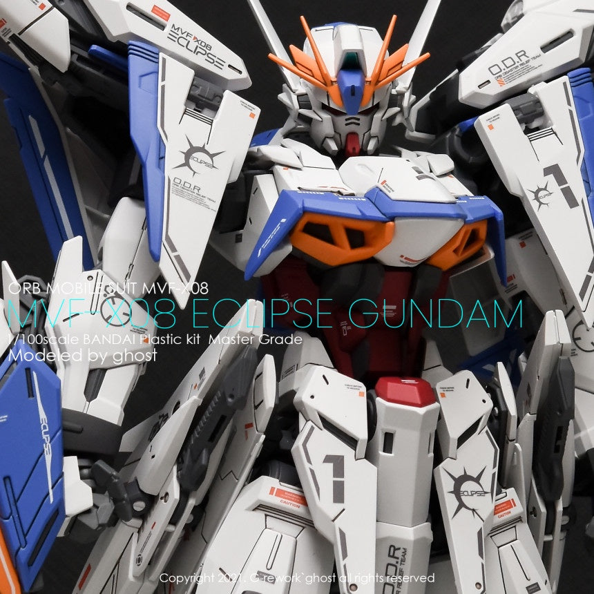 YAN Water Slide Decal For GHOST MG Eclipse SEED MSV Gundam