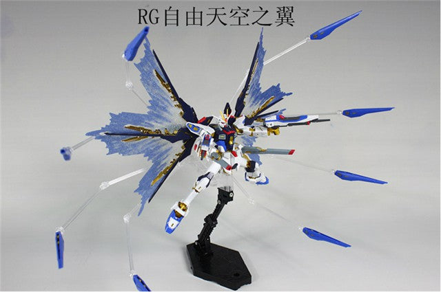 CEF RG-14 Strike Freedom gundam wing of Sky Funnel  Special Effects Stand Set Expansion Pack