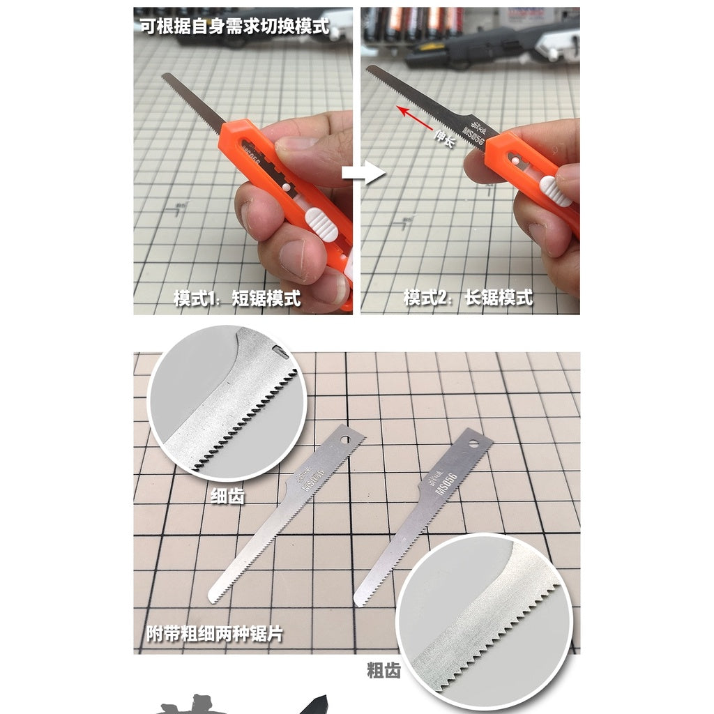 Mini Hand Saw Model Detail Transformation Tool Parts Cutting MS056