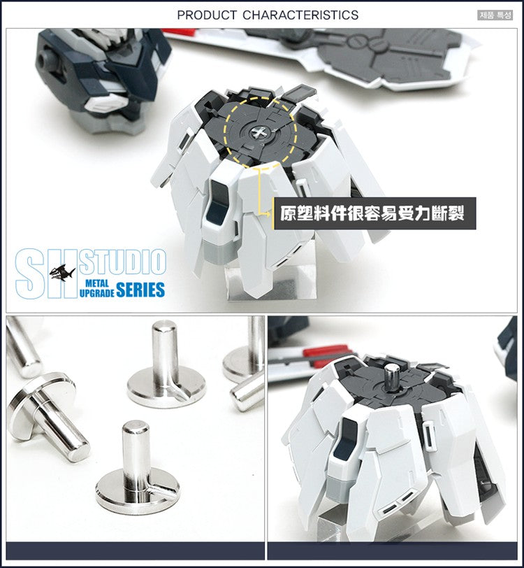 CA SH MG sinanju  ver.ka / ova / Stein broken waist rebirth waist metal parts 2.0 (color:gold &silver randam)