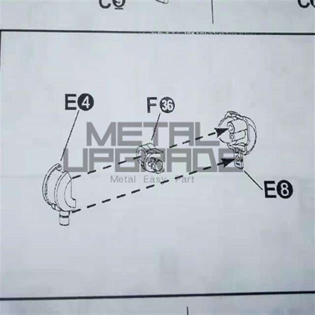 CA Daban Gundam MB 8822 00q J7 J8 J12 J18 F37 F36 D12 D13 Parts