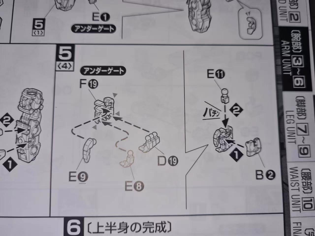 CB MG 1/100 Mg Astray Red Frame Kai Butcher Spare Parts