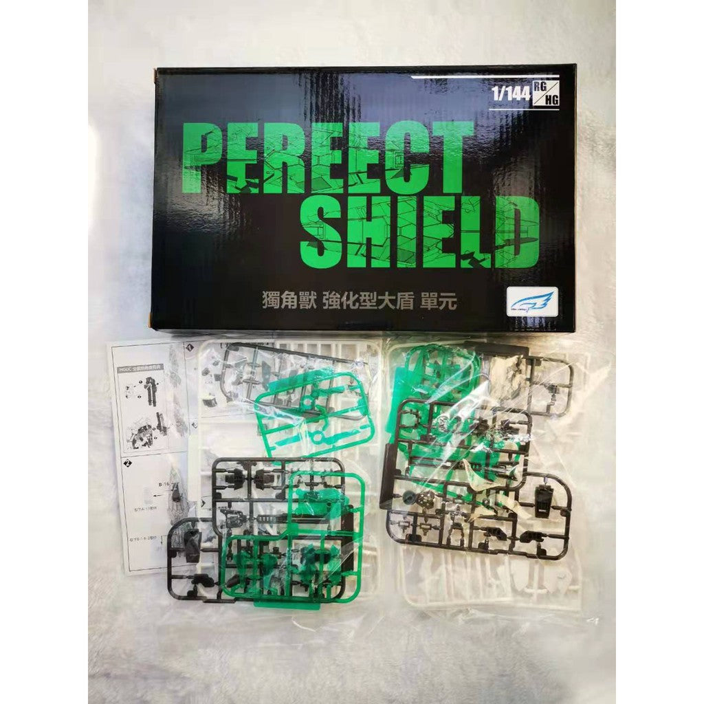 EW 1/144 RG HGUC Unicorn Banshee Phenex DE Shield（2pcs） Gundam Weapon Accessory Pack