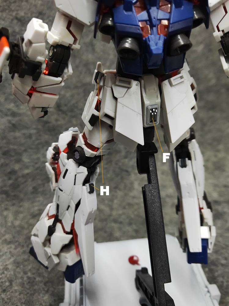 ANUBIS GP013 parts fit for RG RX-0 Unicorn Gundam