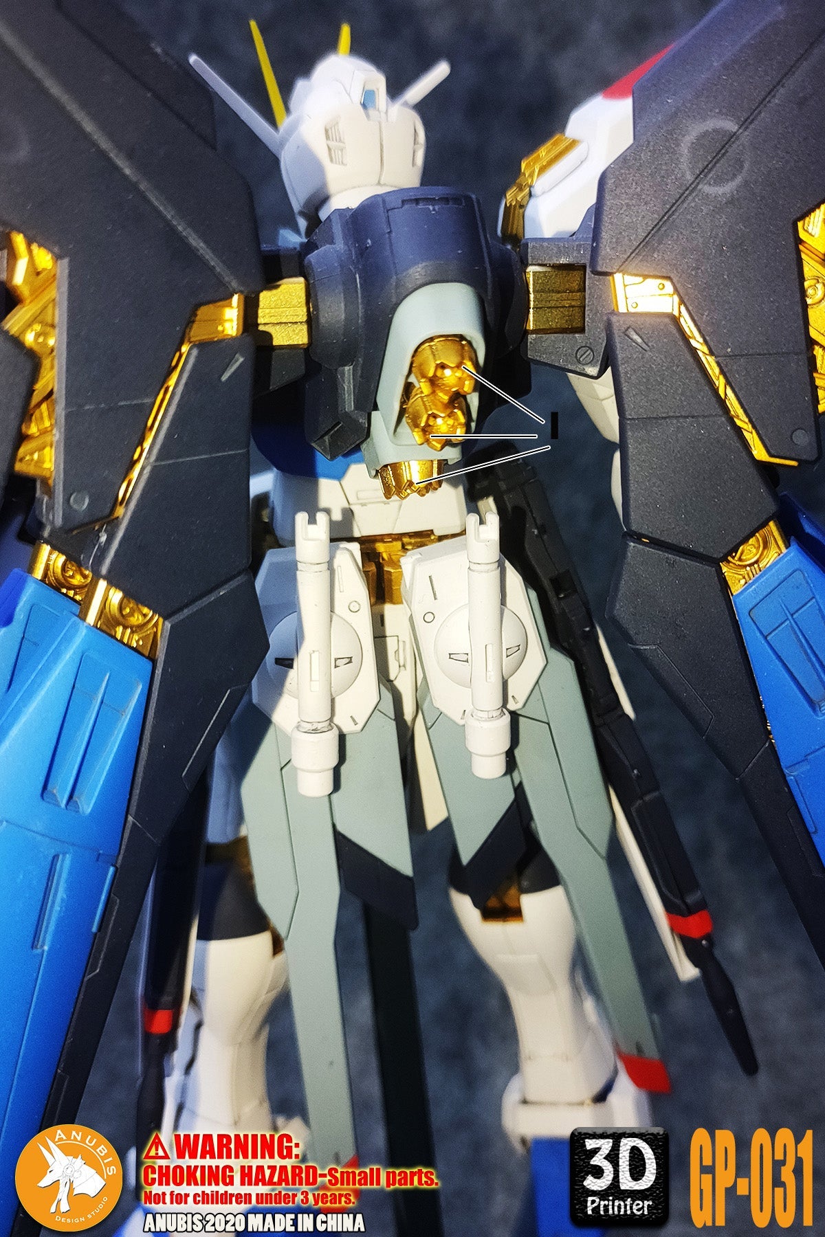 Anubis GP031 parts fit for Gundam MG strike Freedom gundam