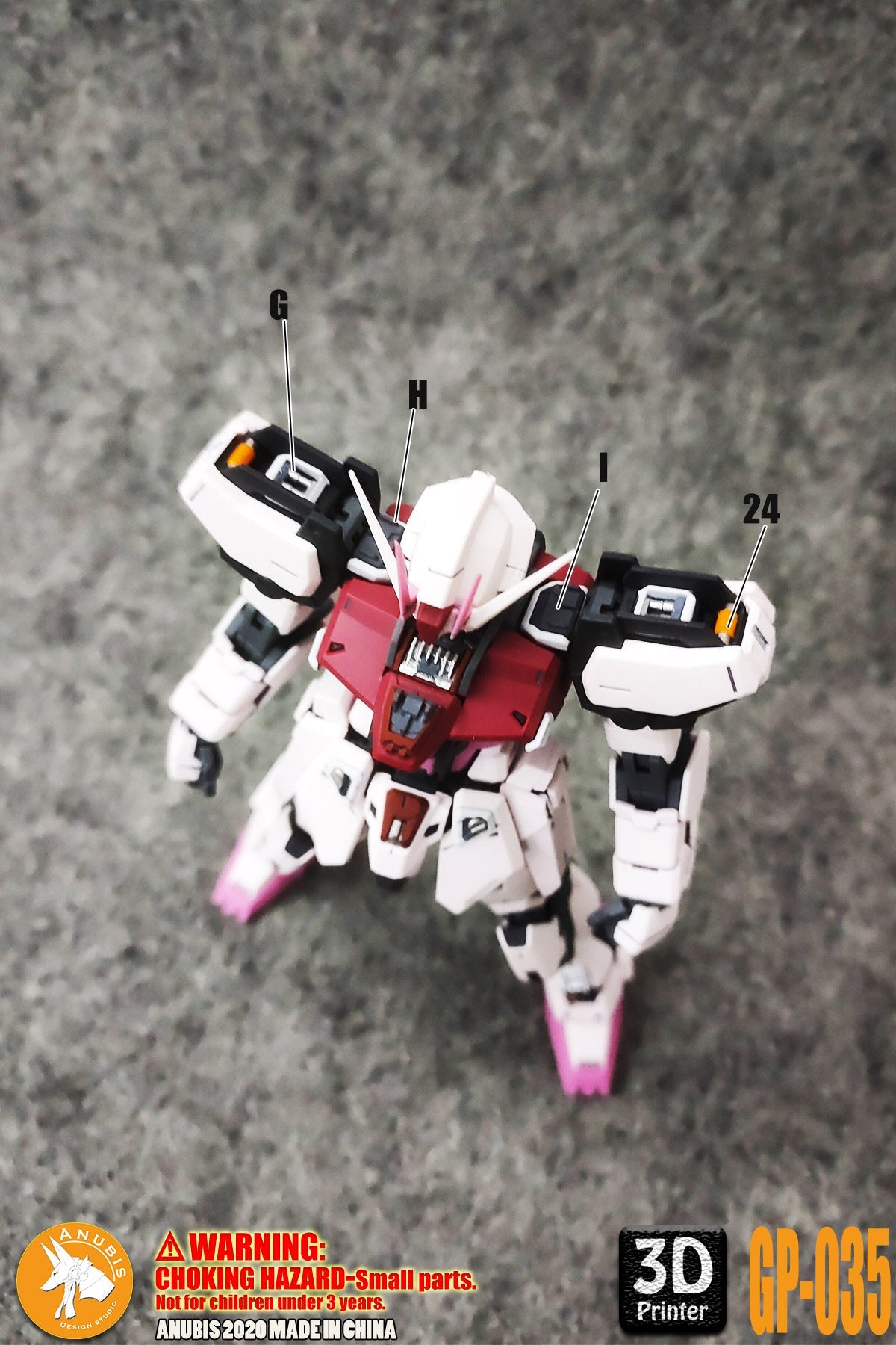 Anubis GP035 parts fit for Gundam MG Strike Rouge